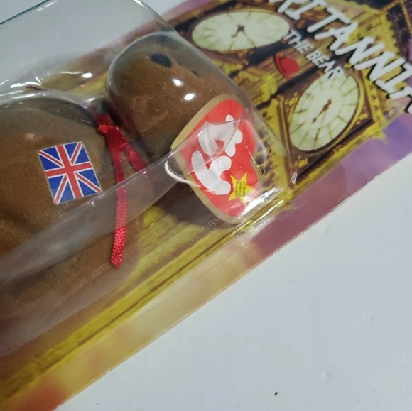 Collectible TY Bear Brittania Printed with Errors - Picture 5 of 9